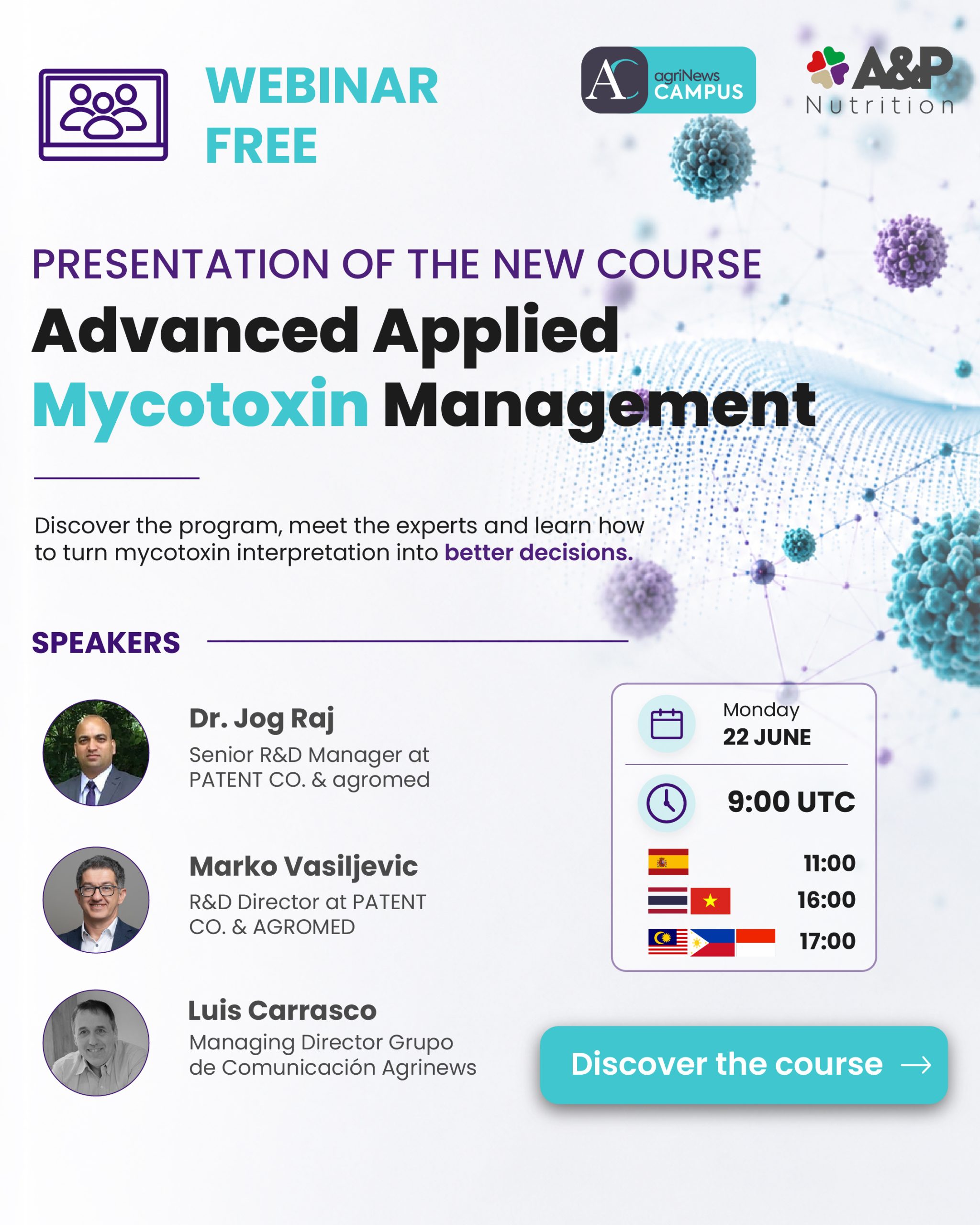 Advanced Mycotoxin Management – Course launch